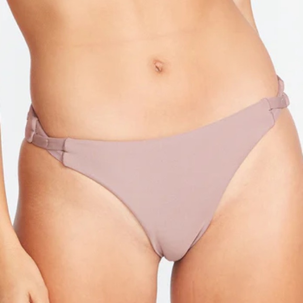 Volcom XLarge Bottoms Bikini Simply Seamless Hipster in Raisin NWT